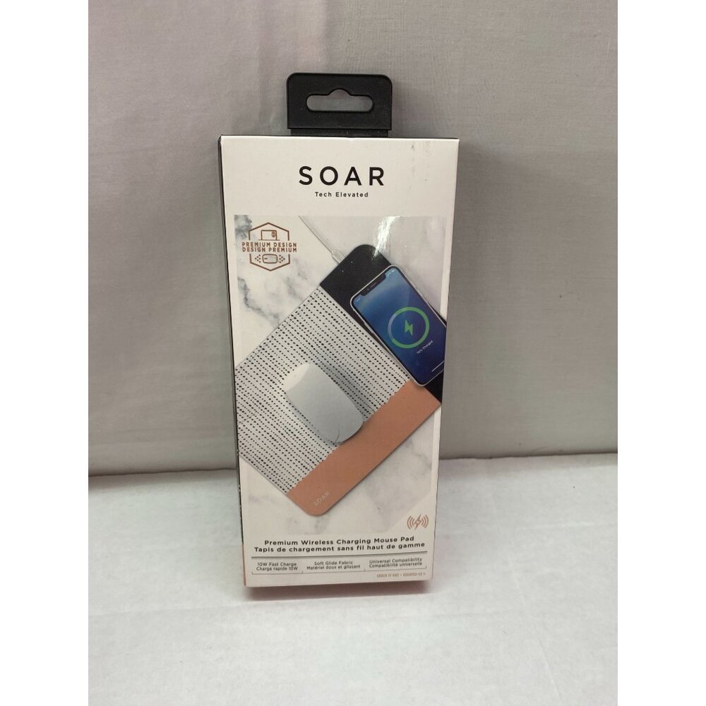 Soar Premium Wireless Charging Mouse Pad NIB